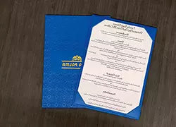 Menü -Board -Design für Cafés und Restaurants