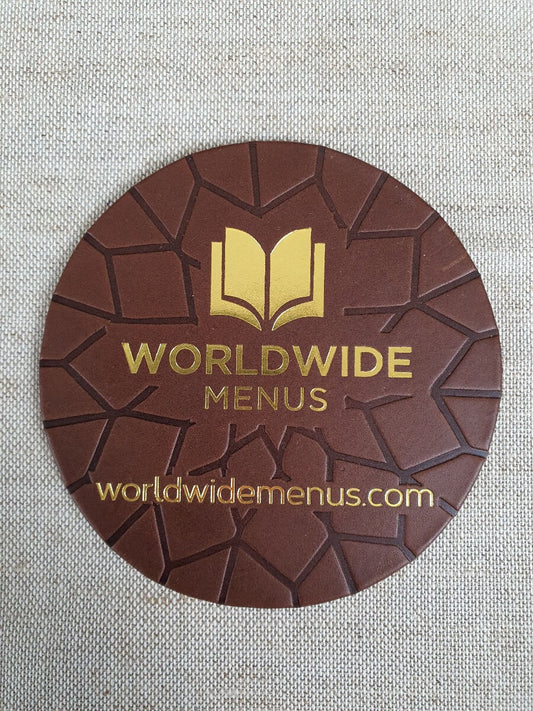 Sattelleder 10 cm Leder Coaster (Verkaufsartikel)