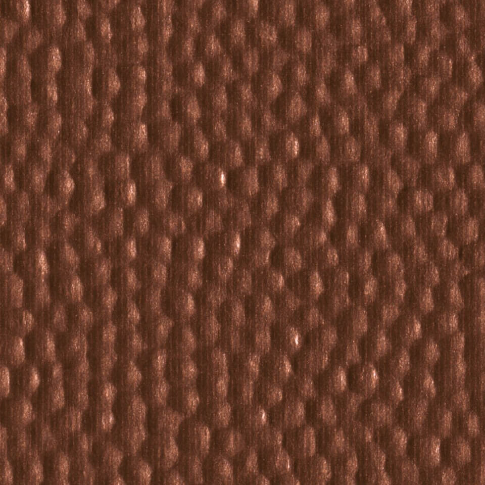 Stockholmer gealtertes Kupfermaterial Swatch