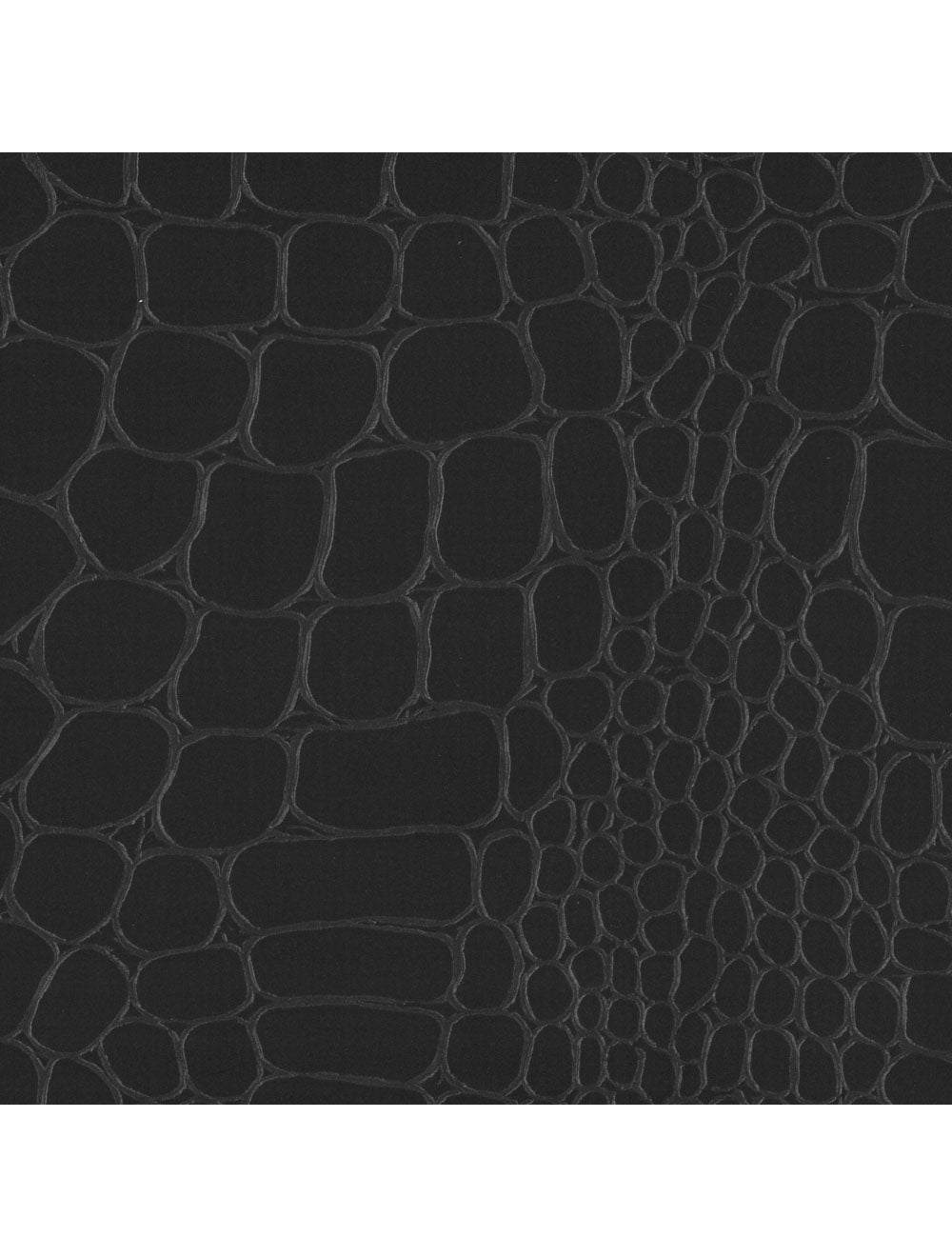 Berlin Croco dunkelgraues Material Swatch