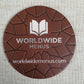 Sattelleder 10 cm Leder Coaster (Verkaufsartikel)