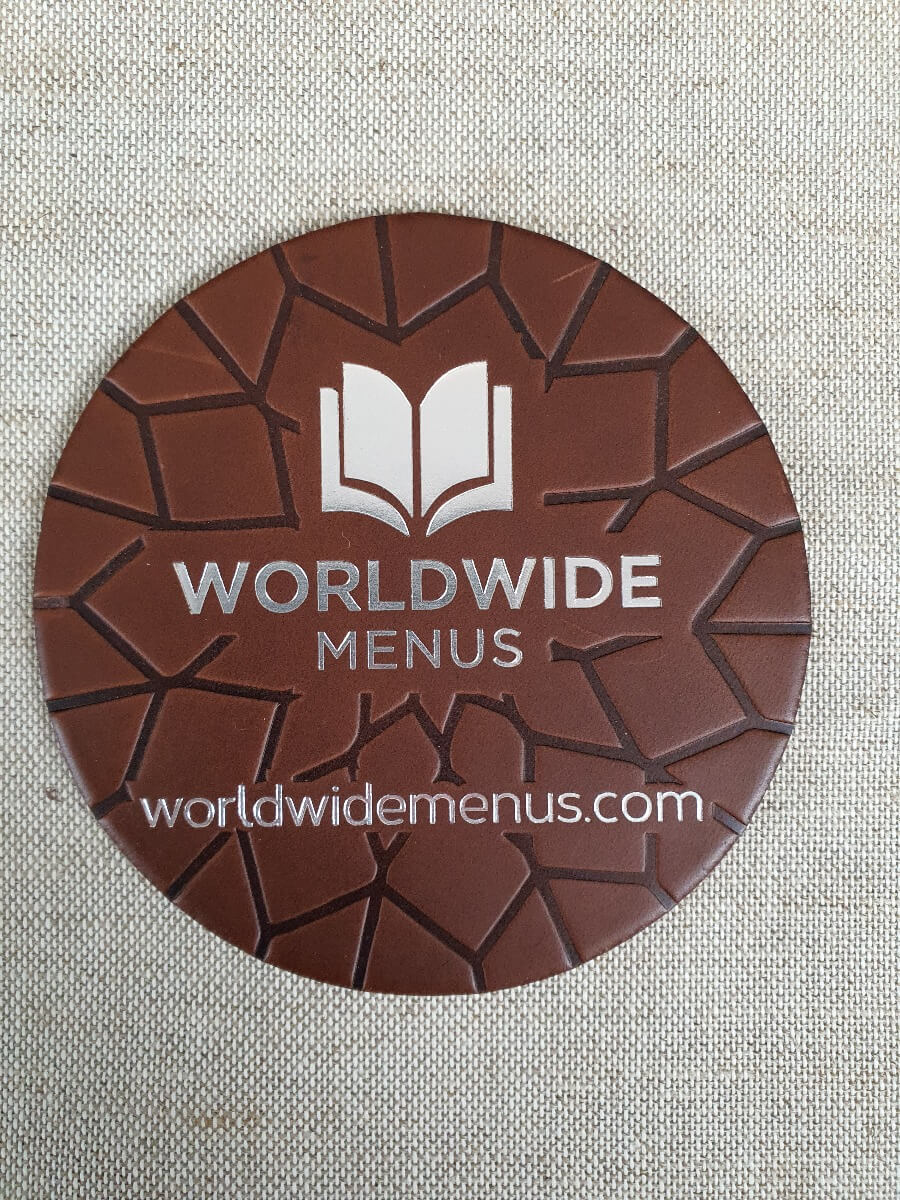 Sattelleder 10 cm Leder Coaster (Verkaufsartikel)