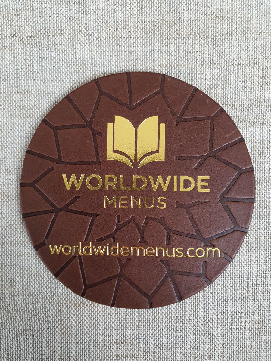 Sattelleder 10 cm Leder Coaster (Verkaufsartikel)